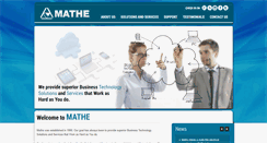 Desktop Screenshot of mathe.com