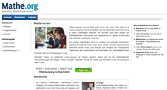 Desktop Screenshot of mathe.org